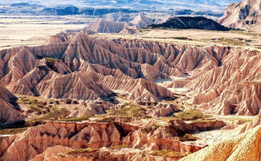 Casa Bardena Negra, Comodo Alojamiento Para Visitar Las Bardenas Y Sendaviva Fustinana Bagian luar foto
